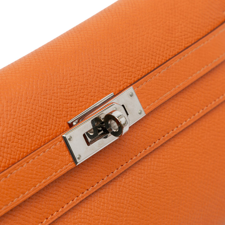 Hermès Epsom Kelly Longue Wallet Orange – GABY PARIS Authentique