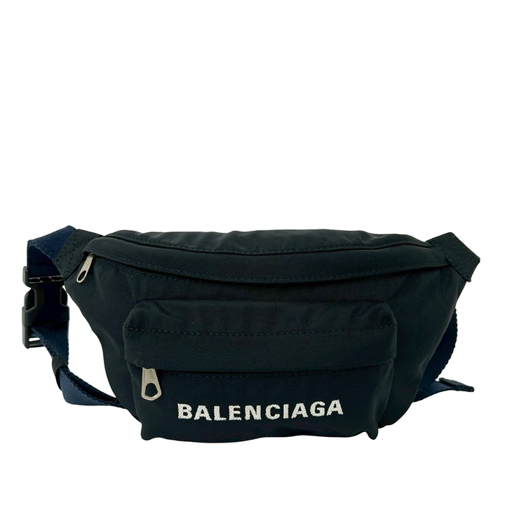 Logo Wheel Sac ceinture Noir
