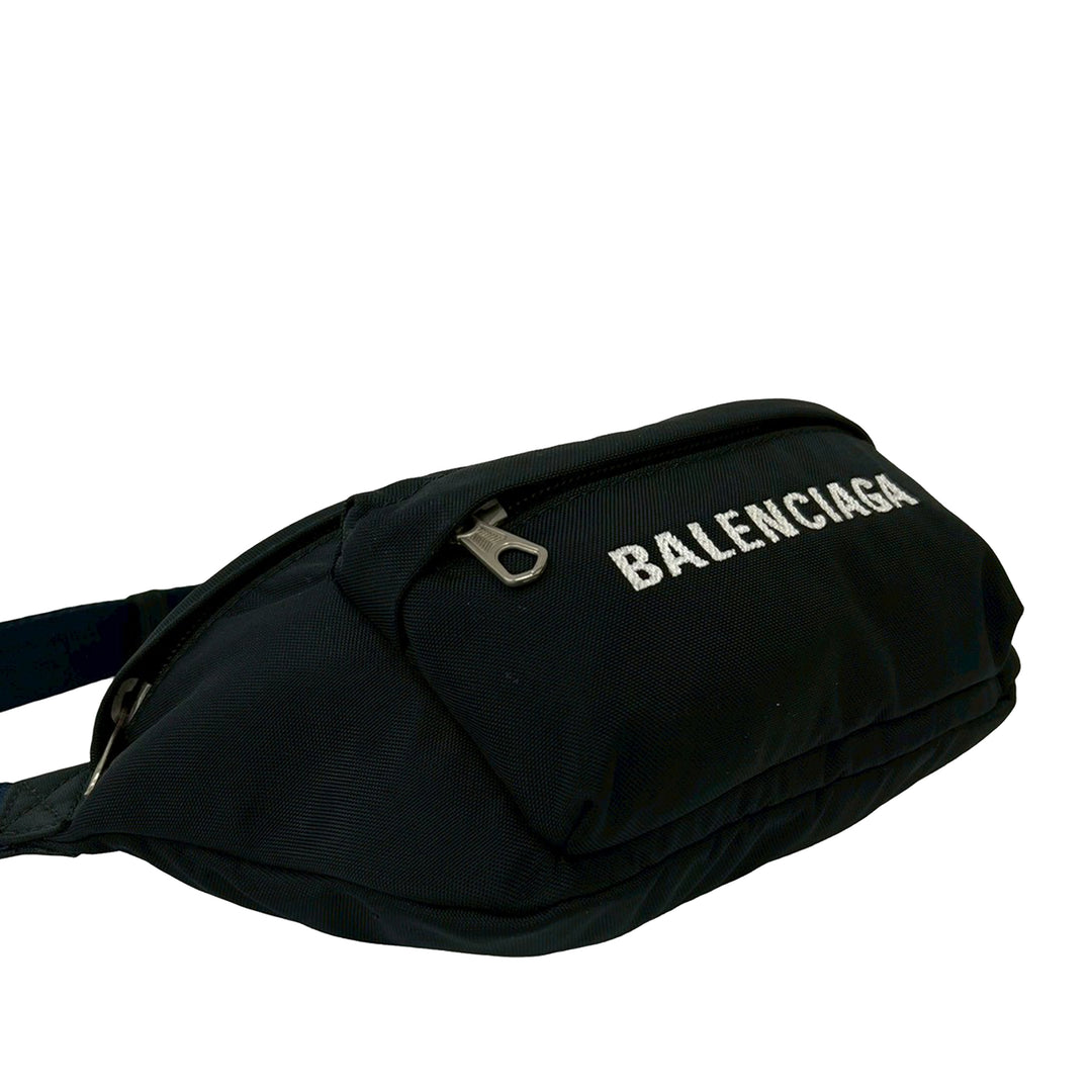 Logo Wheel Sac ceinture Noir