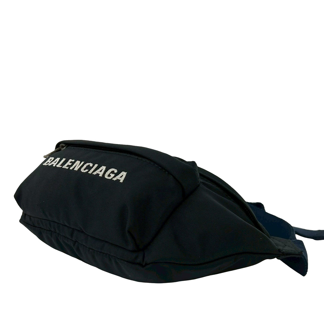 Logo Wheel Sac ceinture Noir