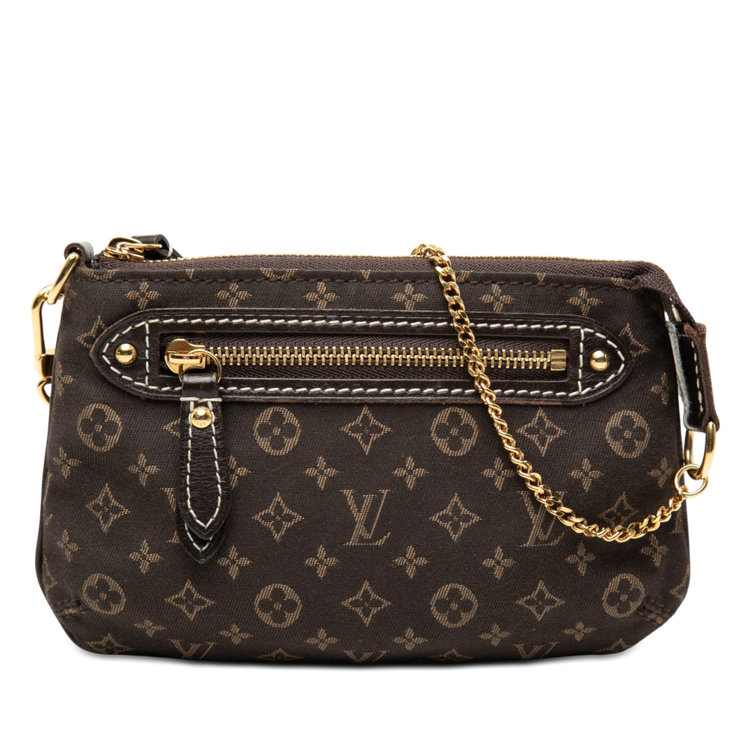 Lin Pochette Accessoires Mini Monogram Marron