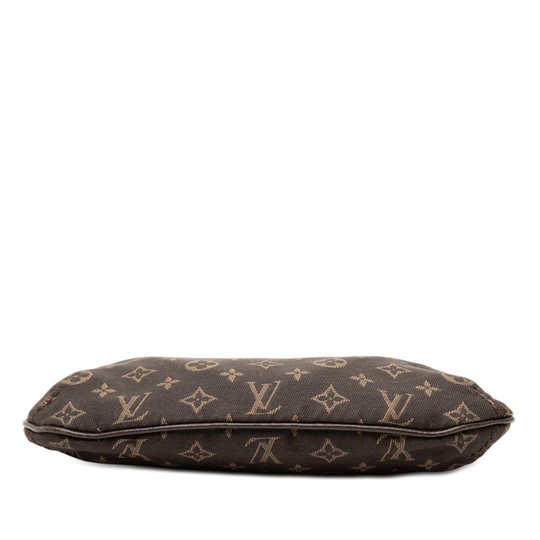 Lin Pochette Accessoires Mini Monogram Marron