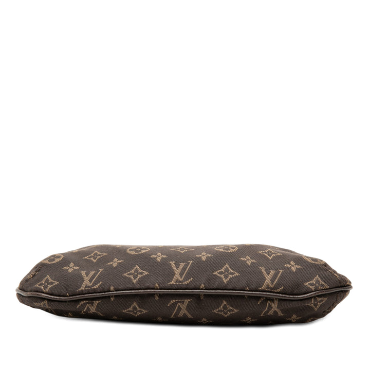 Lin Pochette Accessoires Mini Monogram Marron