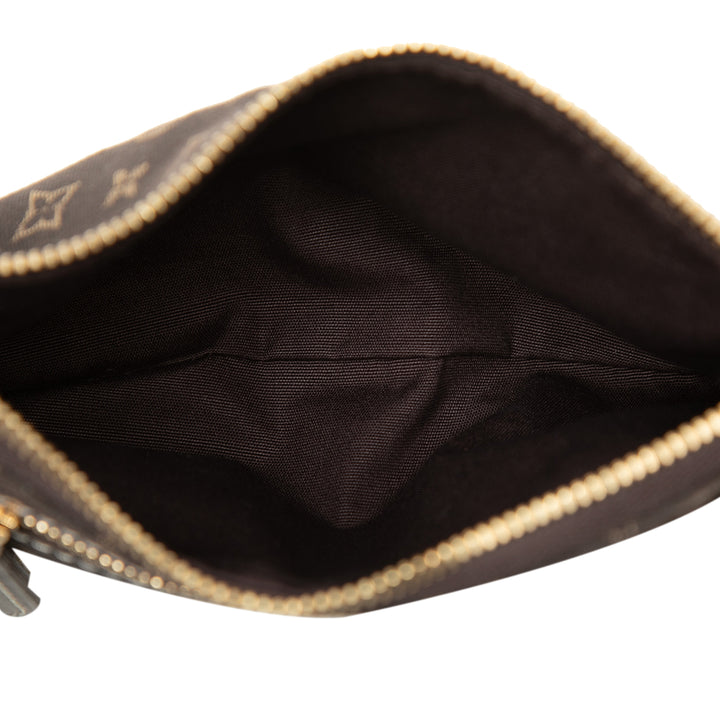Lin Pochette Accessoires Mini Monogram Marron
