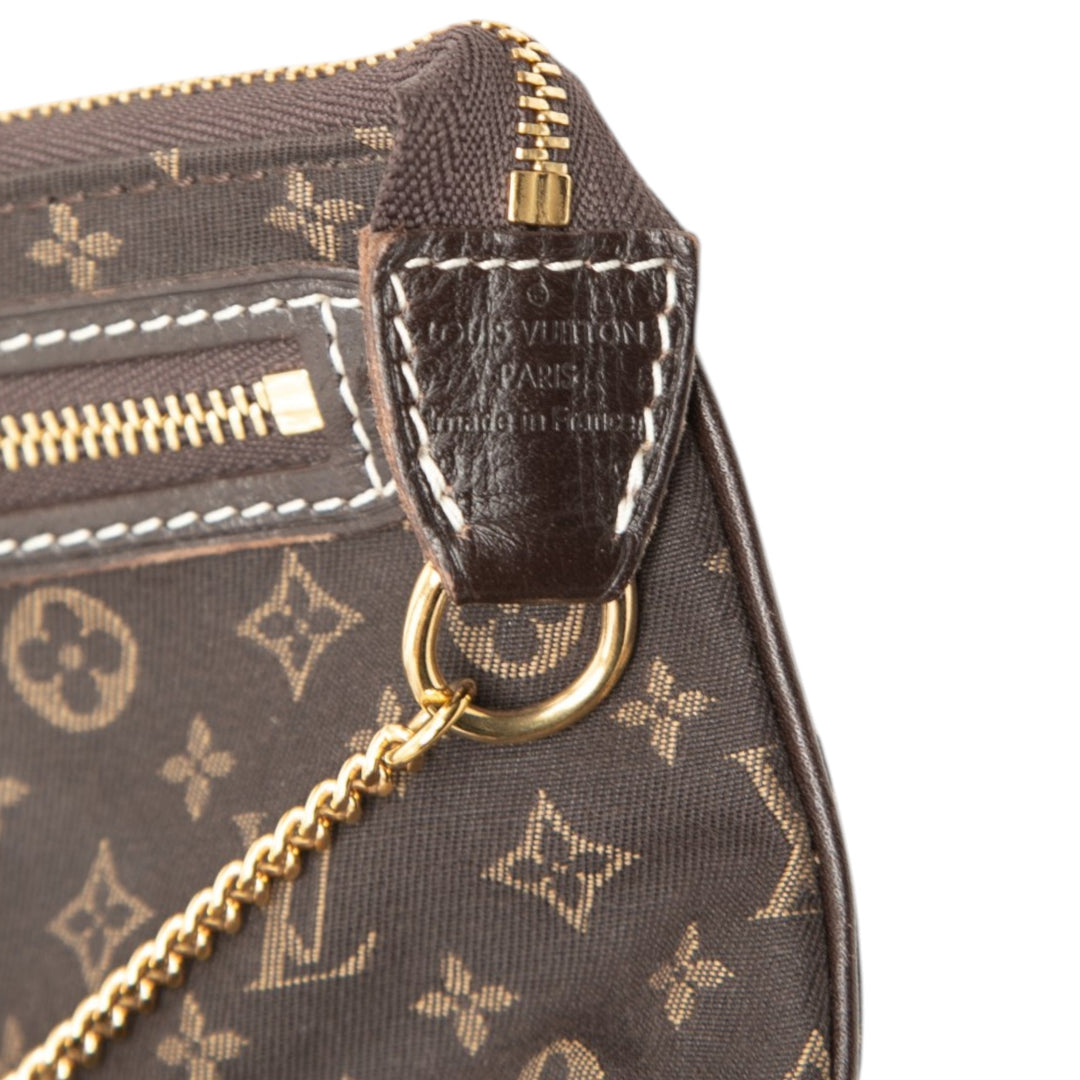 Lin Pochette Accessoires Mini Monogram Marron