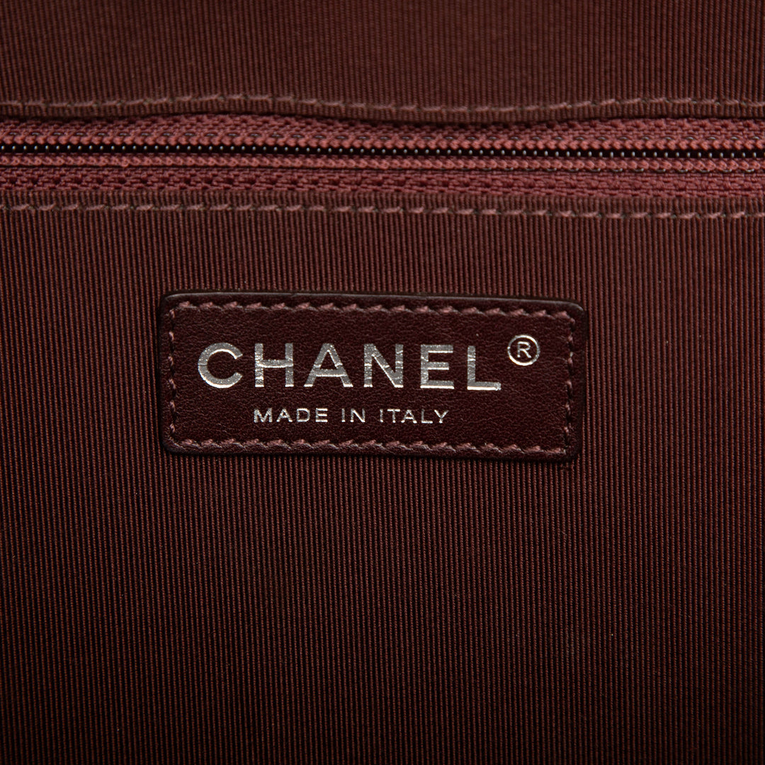 Chanel Medium Quilted Cuir d’agneau Coco Boy Sac caméra Noir