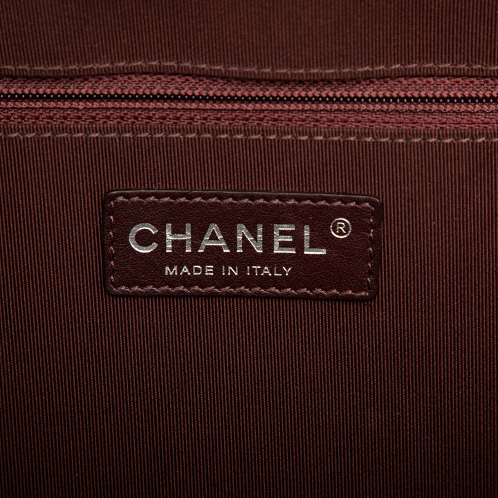 Chanel Medium Quilted Cuir d’agneau Coco Boy Sac caméra Noir