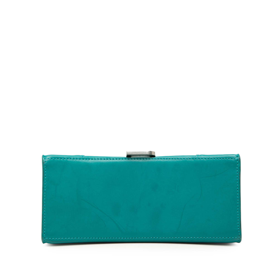 Balenciaga Small brillant Box Cuir de veau Hourglass sac à anse supérieure