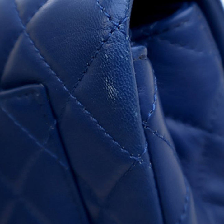 Chanel Mini Rectangular Classic Cuir d’agneau Perle Crush Simple rabat