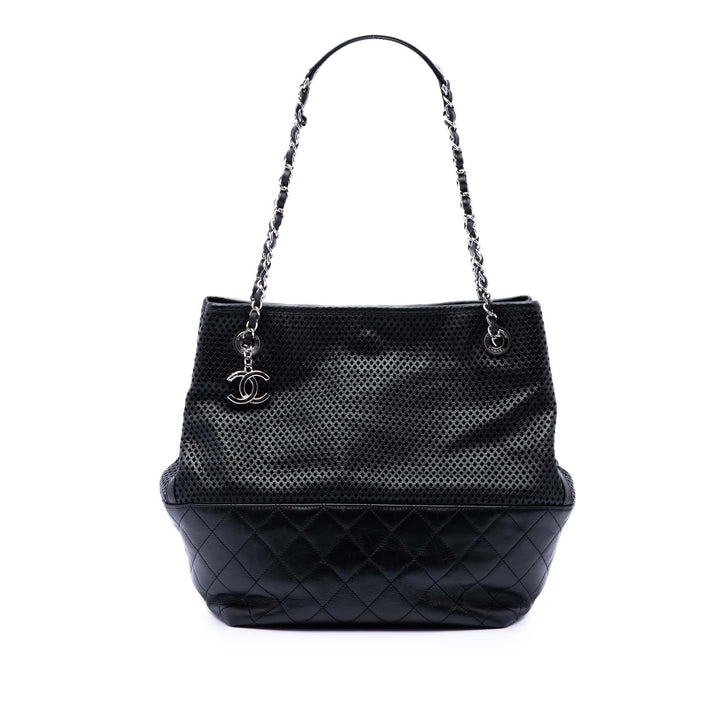 Chanel perforé Cuir de veau Up In The Air North South Cabas