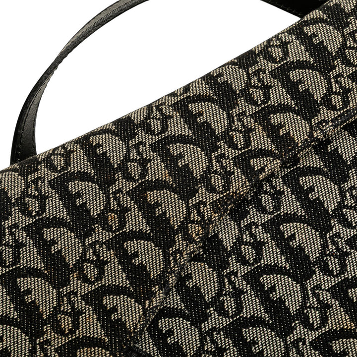 Dior Diorissimo Trotter Toile Saddle Sac bandoulière Bleu