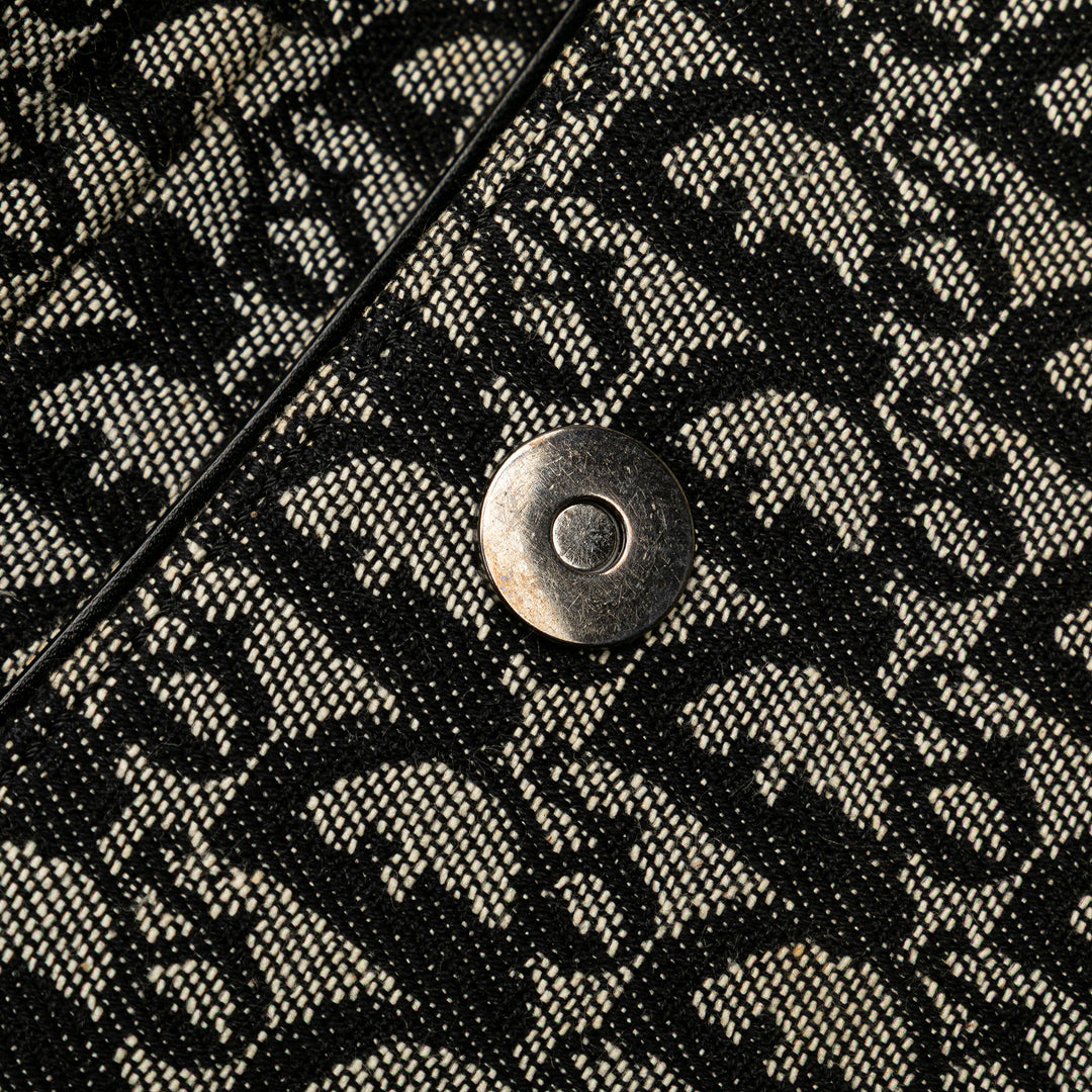 Dior Diorissimo Trotter Toile Saddle Sac bandoulière Bleu