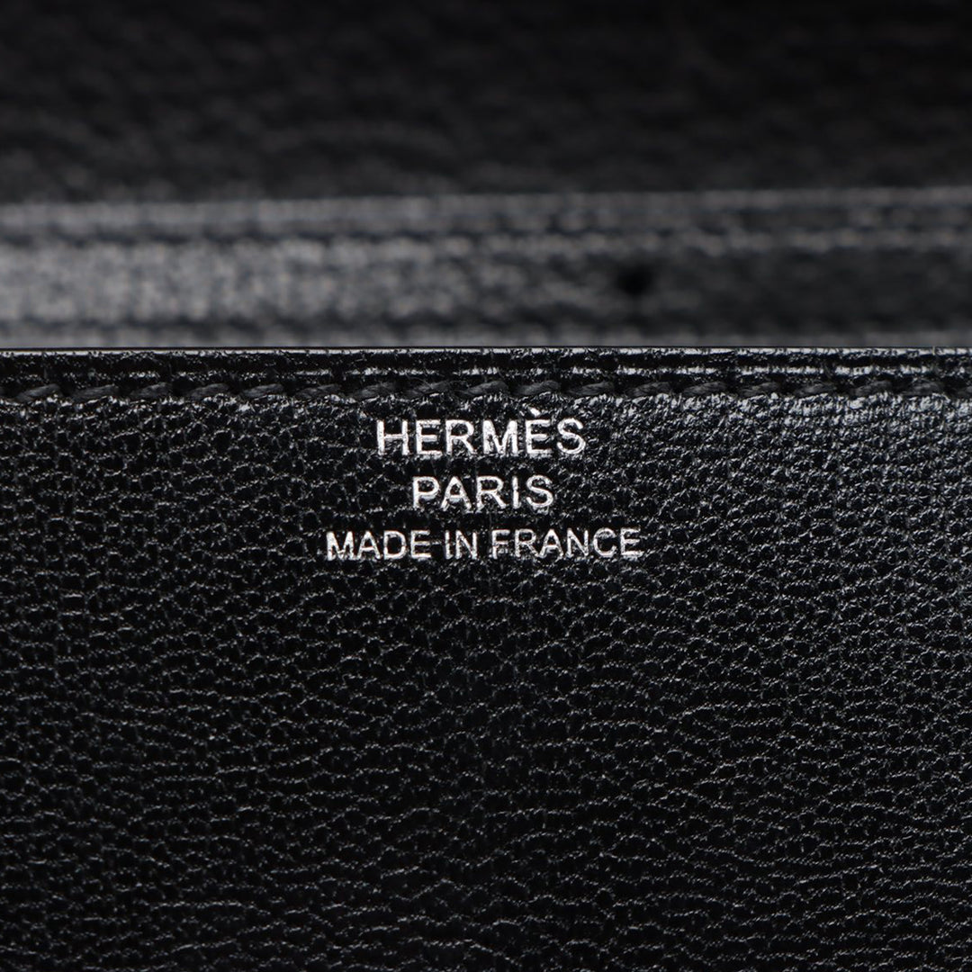 Hermès Chevre Mysore Chaine d Ancre Compact Portefeuille