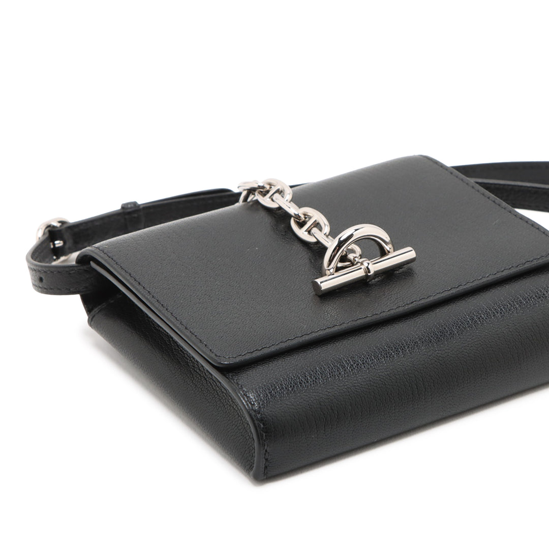 Hermès Chevre Mysore Chaine d Ancre Compact Portefeuille