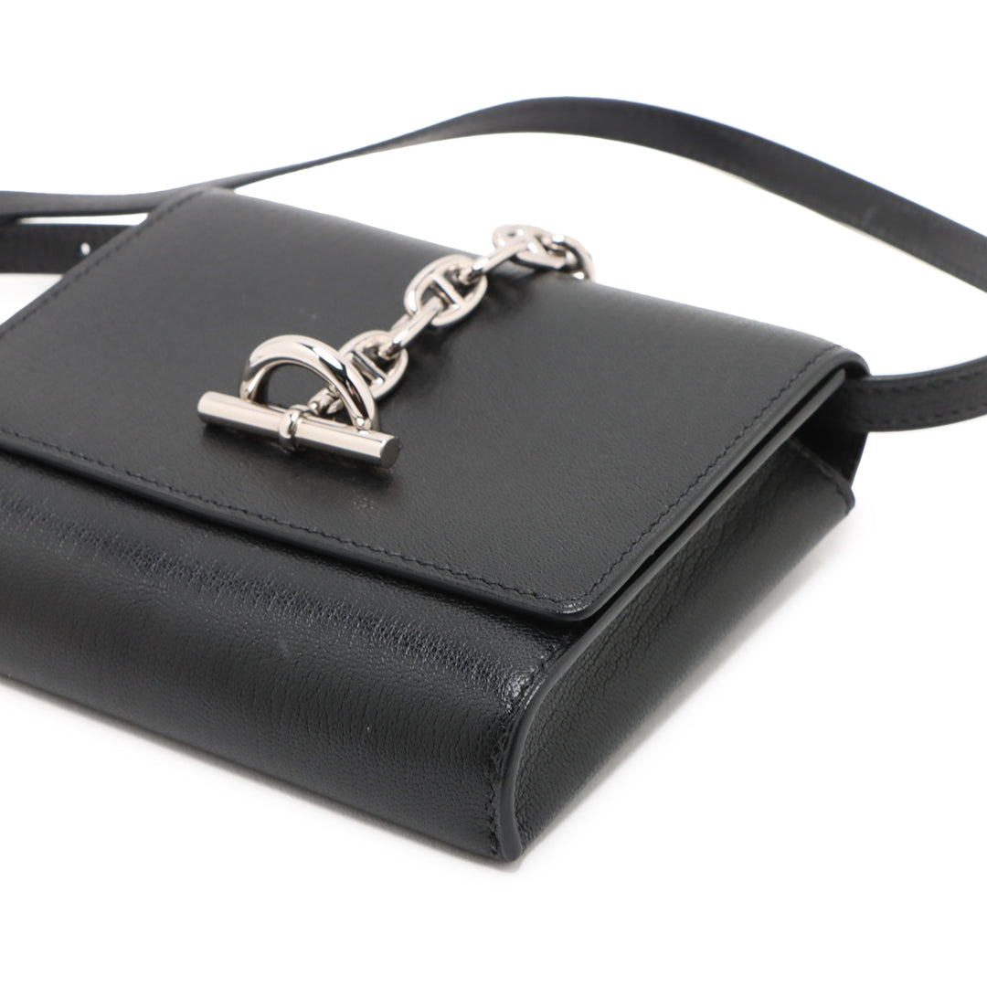 Hermès Chevre Mysore Chaine d Ancre Compact Portefeuille
