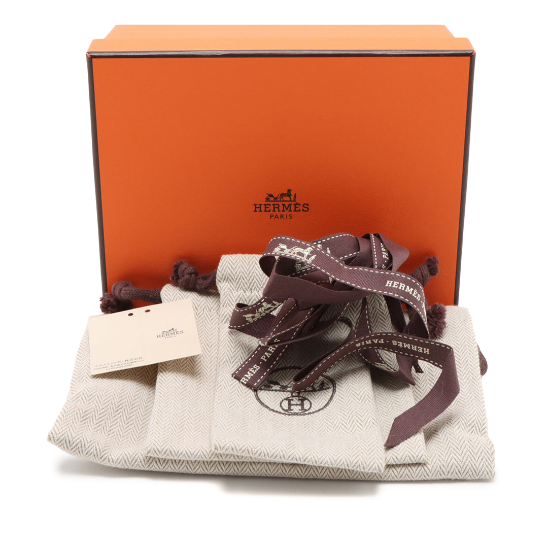 Hermès Chevre Mysore Chaine d Ancre Compact Portefeuille