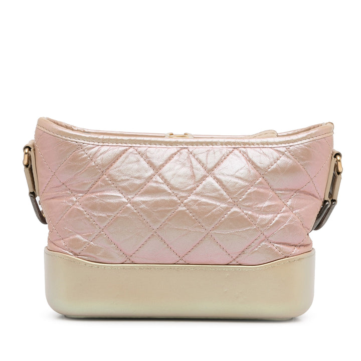 Small Iridescent Gabrielle Crossbody Pink - Gaby Paris