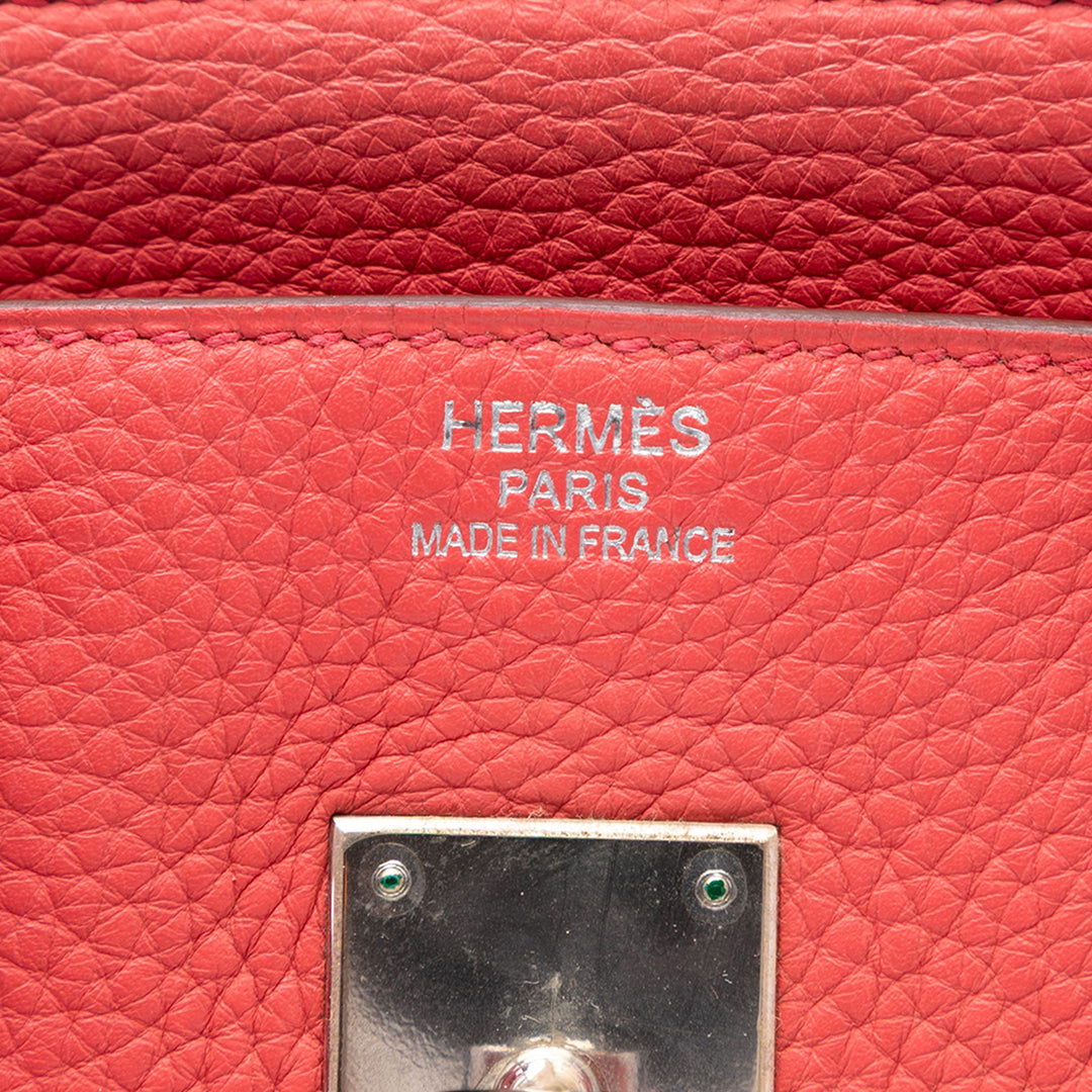 Hermès Clemence Birkin Retourne 35
