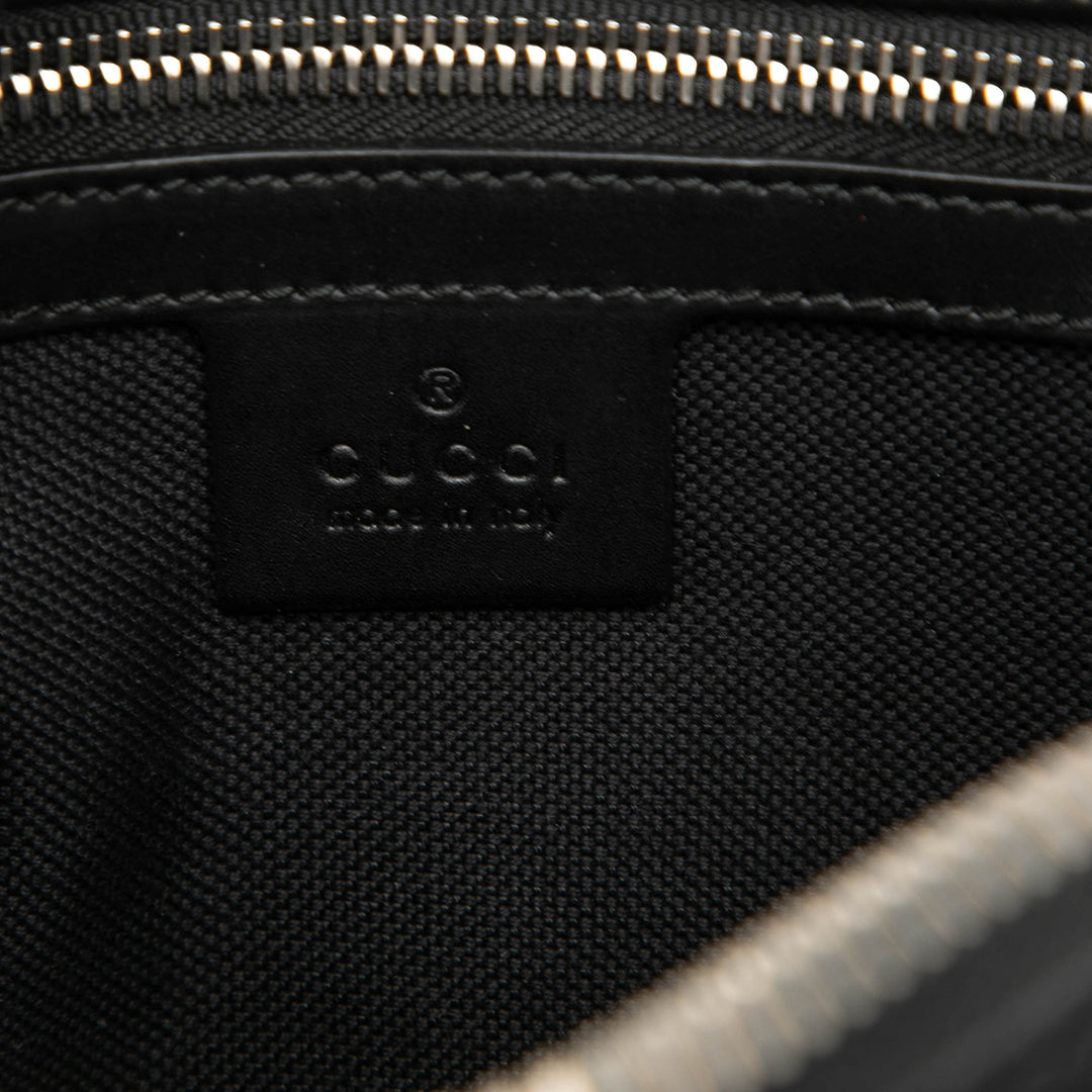 Gucci Ceinture Web GG Supreme Noir – vue 5 – GABY PARIS