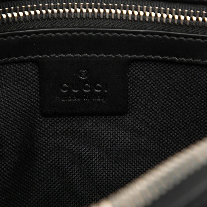 Gucci Ceinture Web GG Supreme Noir – vue 5 – GABY PARIS