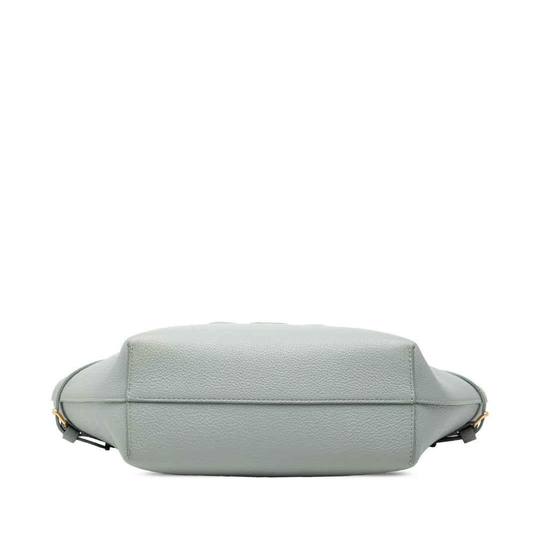 grainé Triomphe Cabas Anais Cabas Mini Cuir de veau grainé Gris
