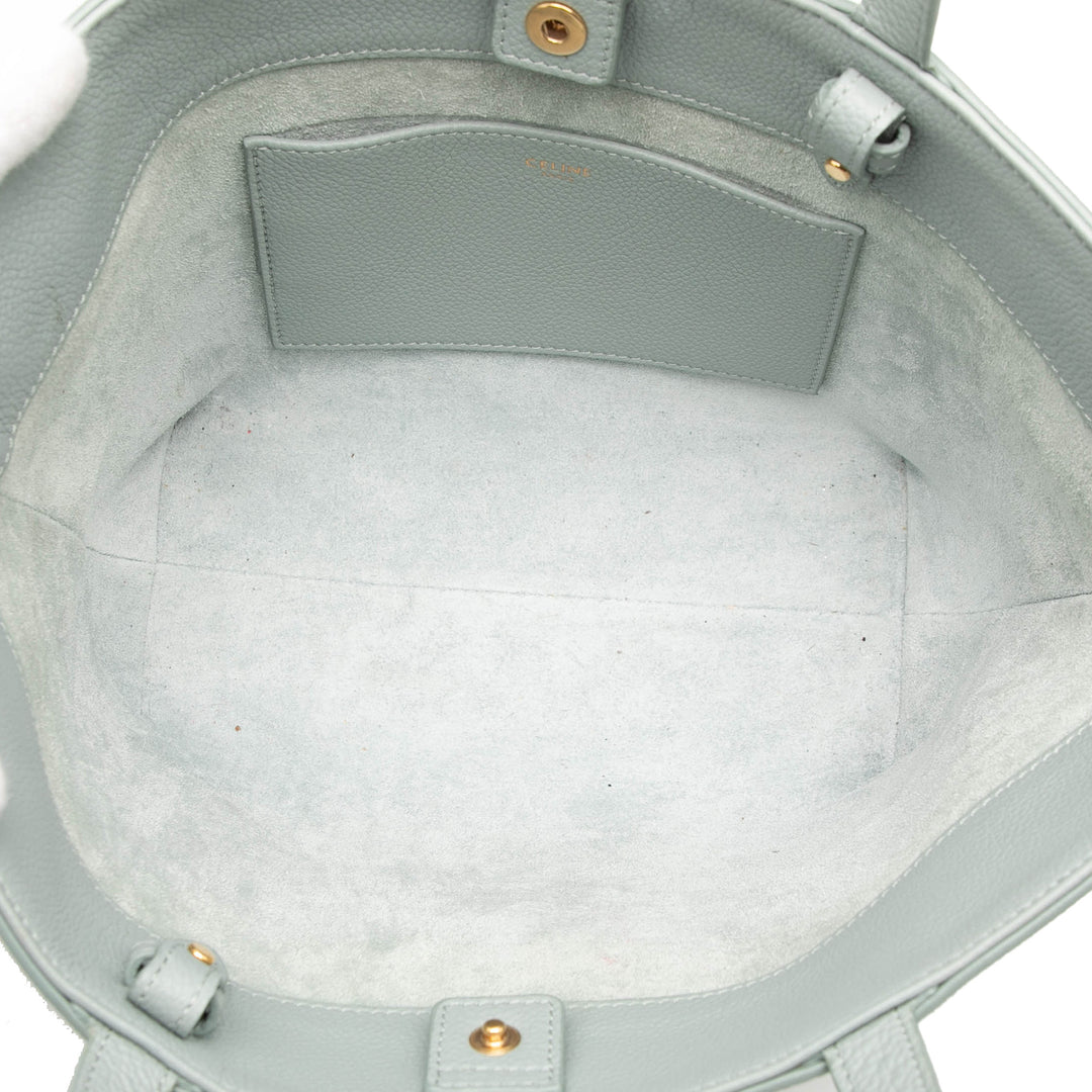 grainé Triomphe Cabas Anais Cabas Mini Cuir de veau grainé Gris