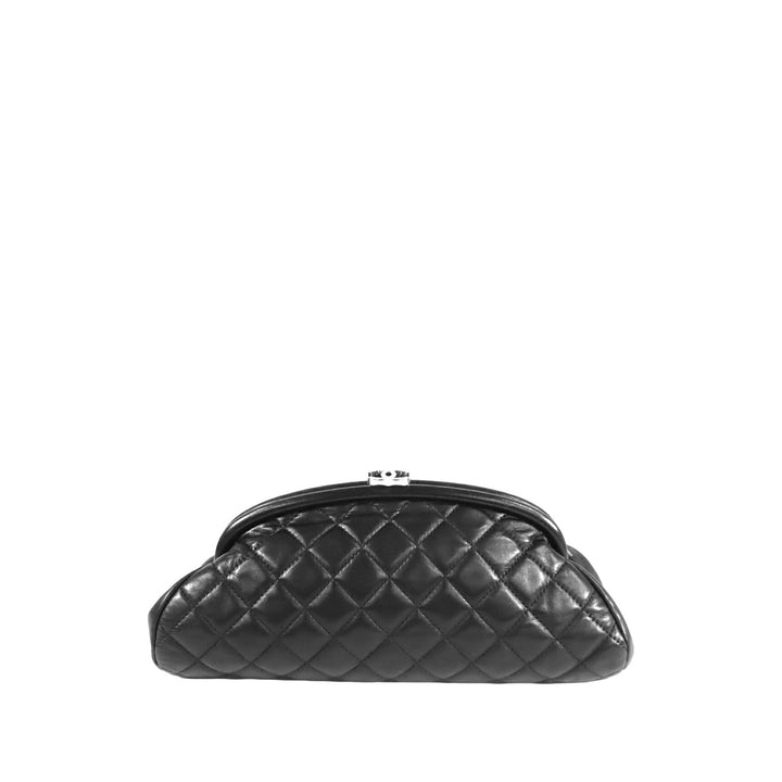 Chanel Matelassé Cuir d'agneau Timeless Kisslock Pochette