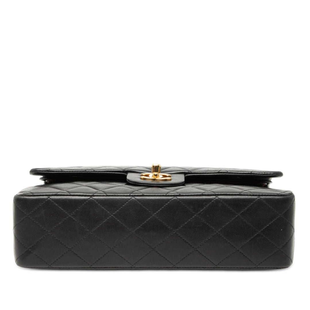 Chanel Medium Classic Cuir d’agneau Double rabat