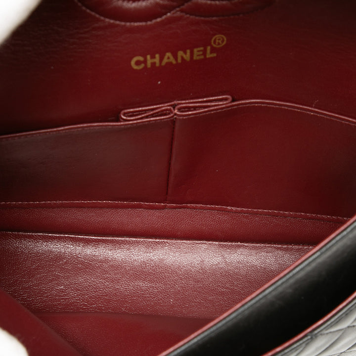 Chanel Medium Classic Cuir d’agneau Double rabat