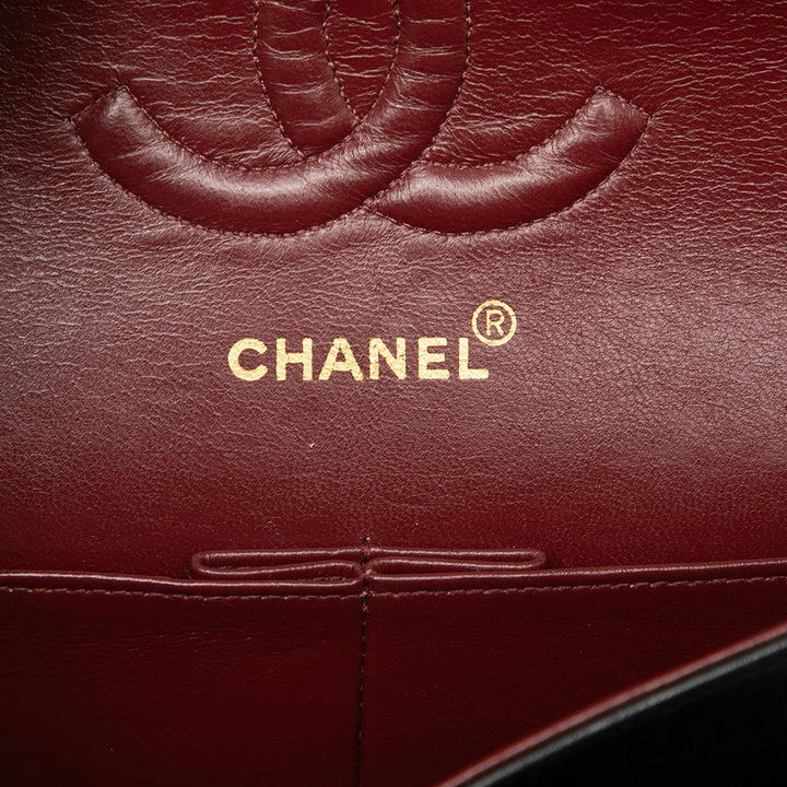 Chanel Medium Classic Cuir d’agneau Double rabat