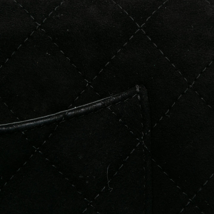 Chanel Matelassé Daim Cocostellar Wallet on Chain