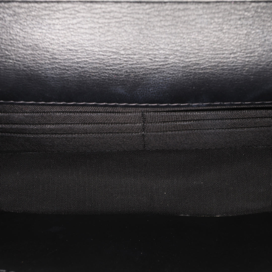 Chanel Matelassé Daim Cocostellar Wallet on Chain