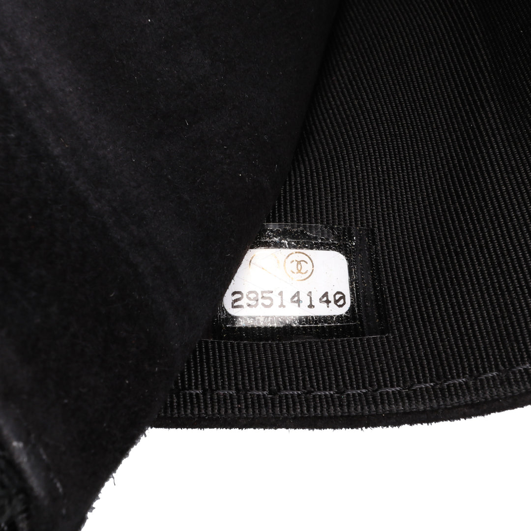 Chanel Matelassé Daim Cocostellar Wallet on Chain