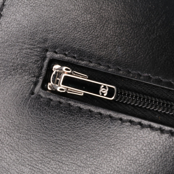 Chanel Matelassé Daim Cocostellar Wallet on Chain