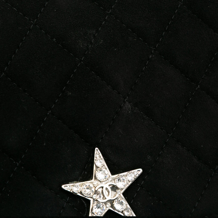 Chanel Matelassé Daim Cocostellar Wallet on Chain