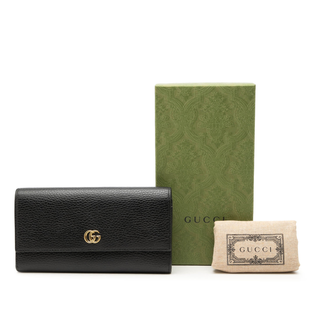 Gucci GG Marmont Continental Cuir Portefeuille long