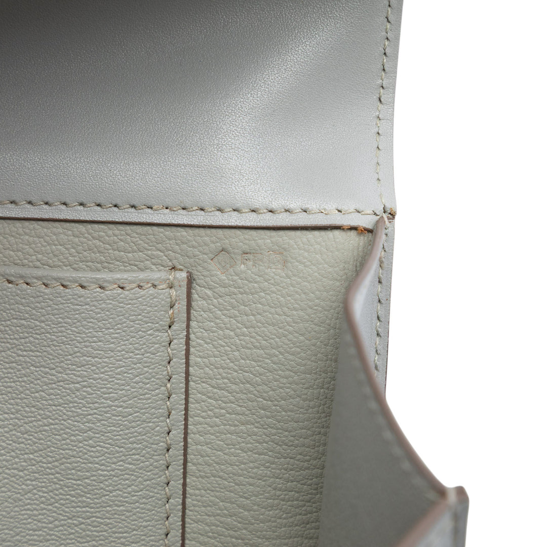 Hermès Tadelakt Medor Pochette 23