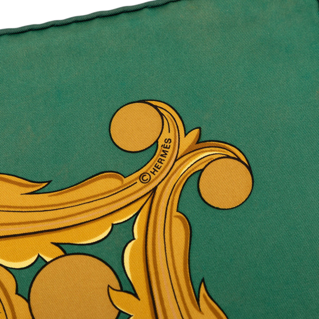 Hermès Animaux Solaires Soie Foulard 90