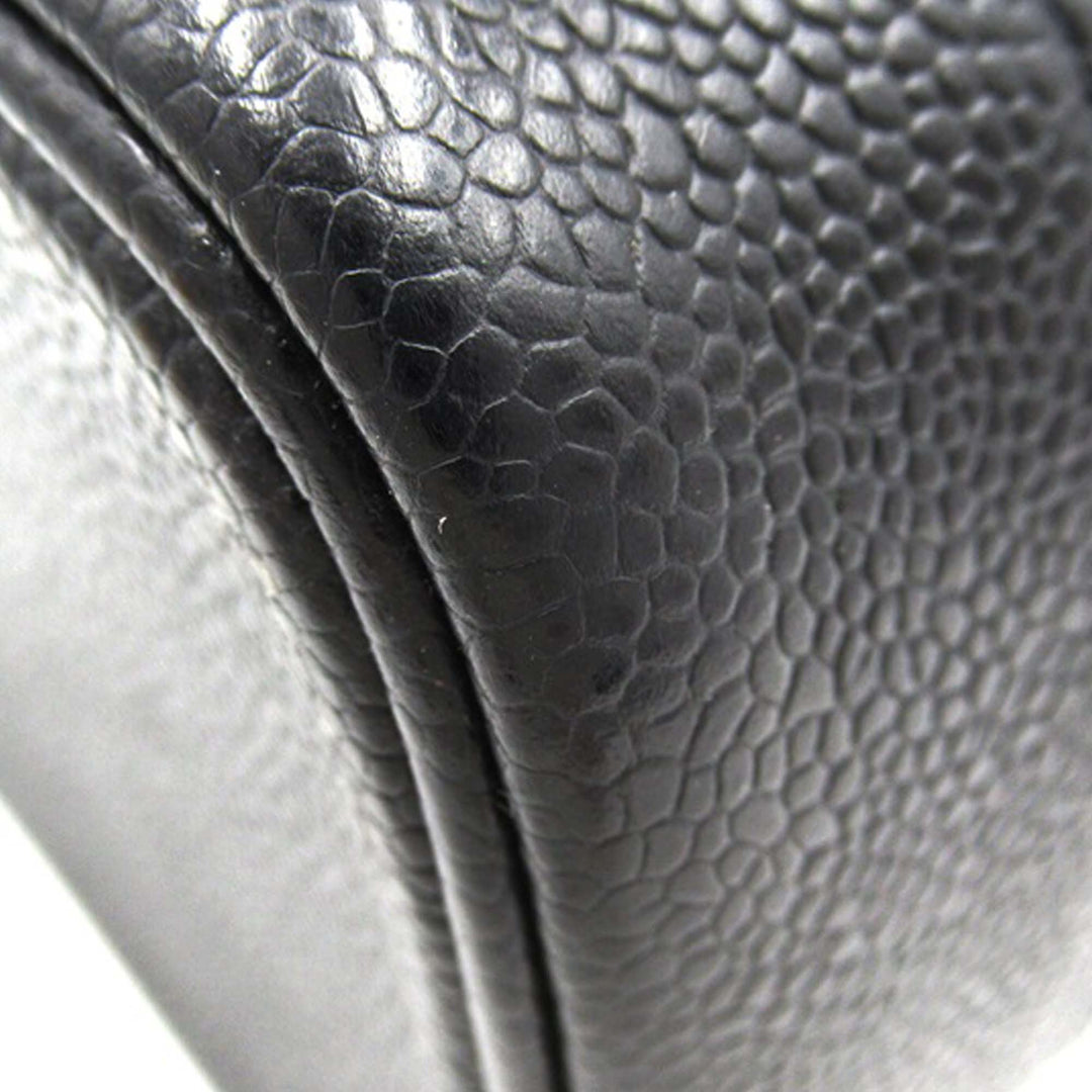 CC Caviar Vanity Case Black - Gaby Paris