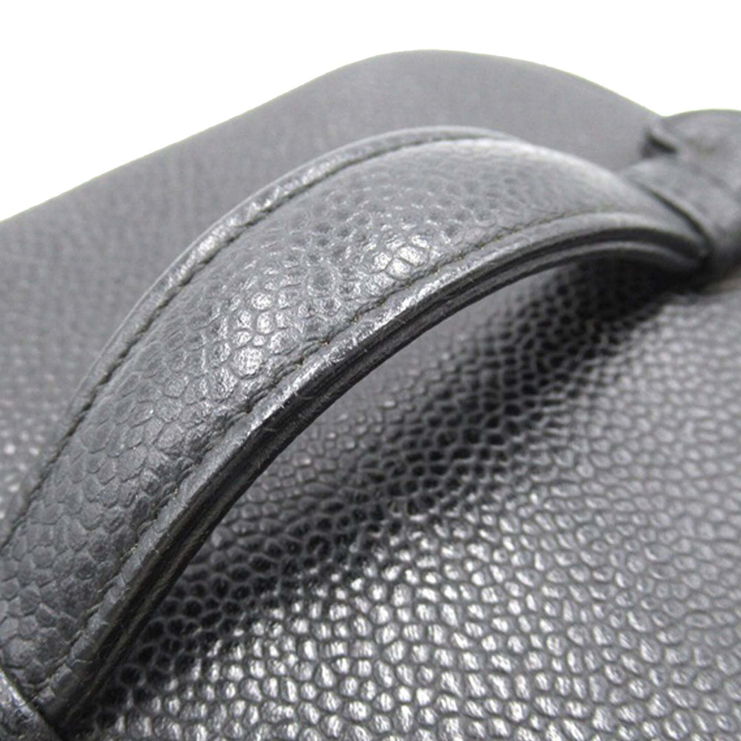 CC Caviar Vanity Case Black - Gaby Paris