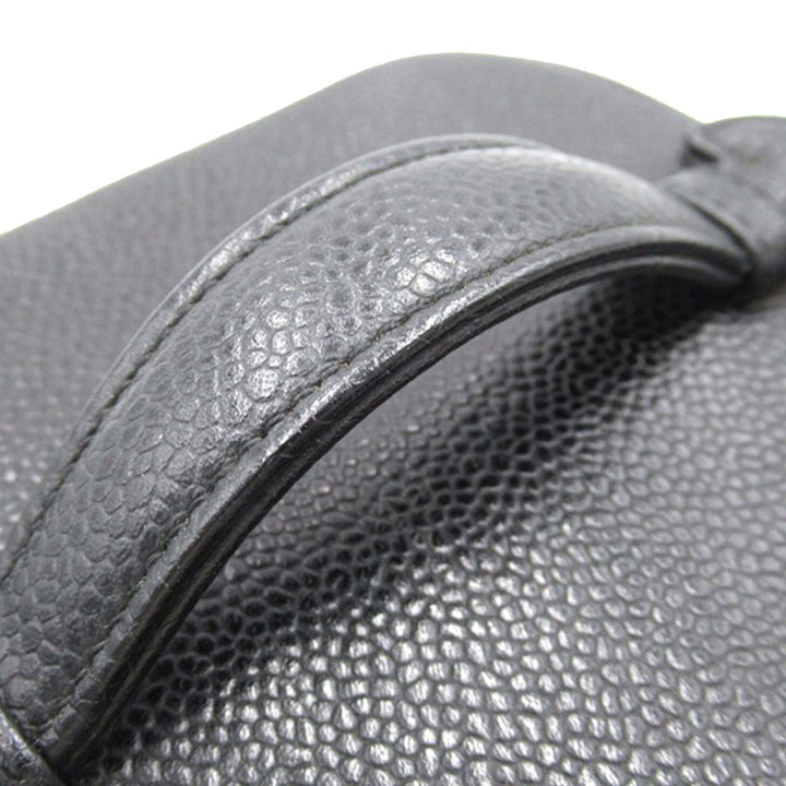 CC Caviar Vanity Case Black - Gaby Paris