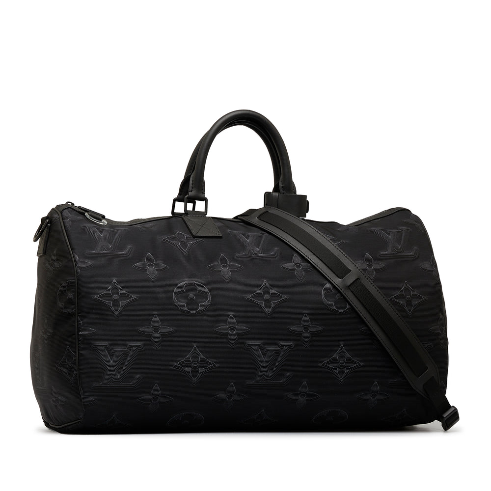 Monogram 3D 2054 Reversible Keepall Bandouliere 50 Black - Gaby Paris
