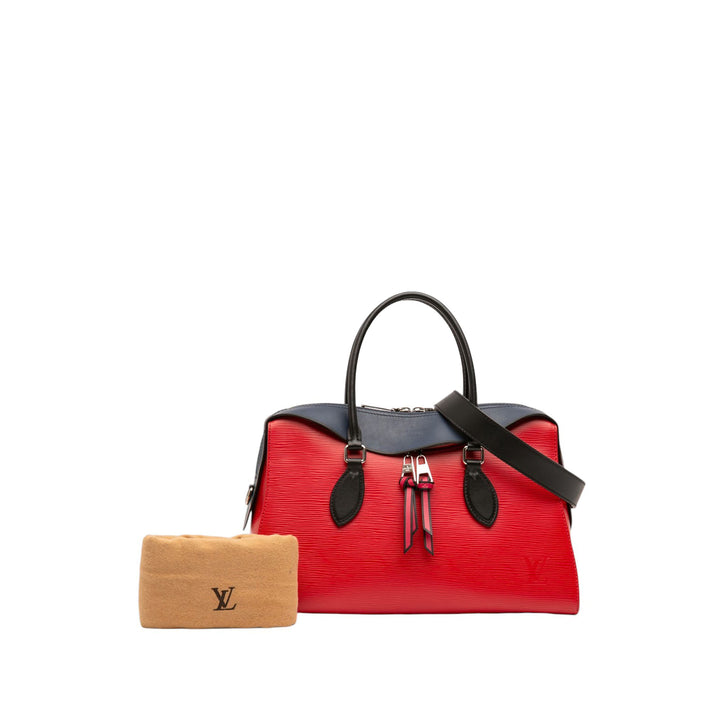 Louis Vuitton Sac à main Tuileries Épi Bleu – vue 7 – GABY PARIS