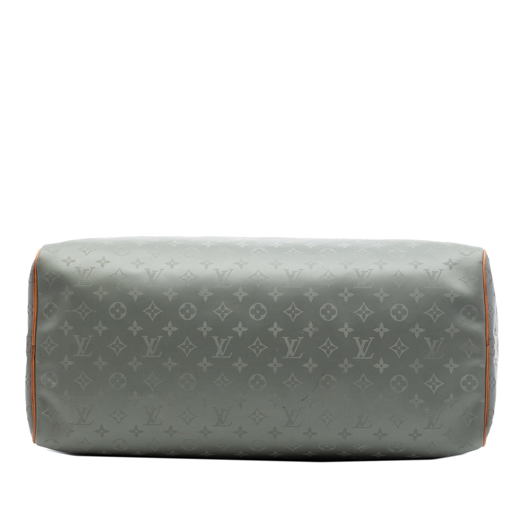 Louis Vuitton Monogram Titanium Keepall Bandouliere 50