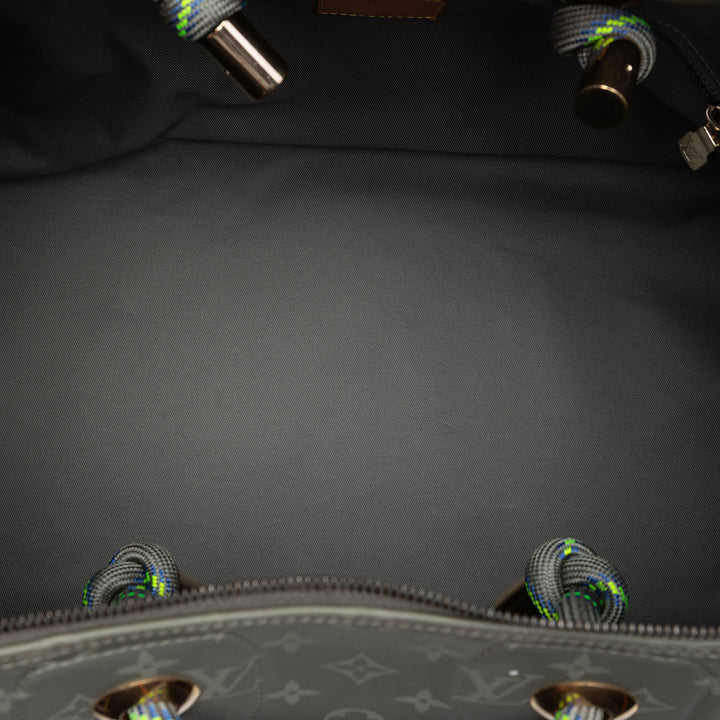 Louis Vuitton Monogram Titanium Keepall Bandouliere 50
