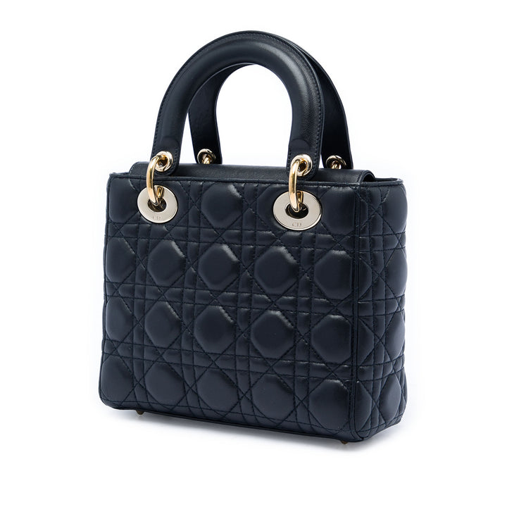 Dior Small Cuir d’agneau Cannage MyABCDior Lady Dior