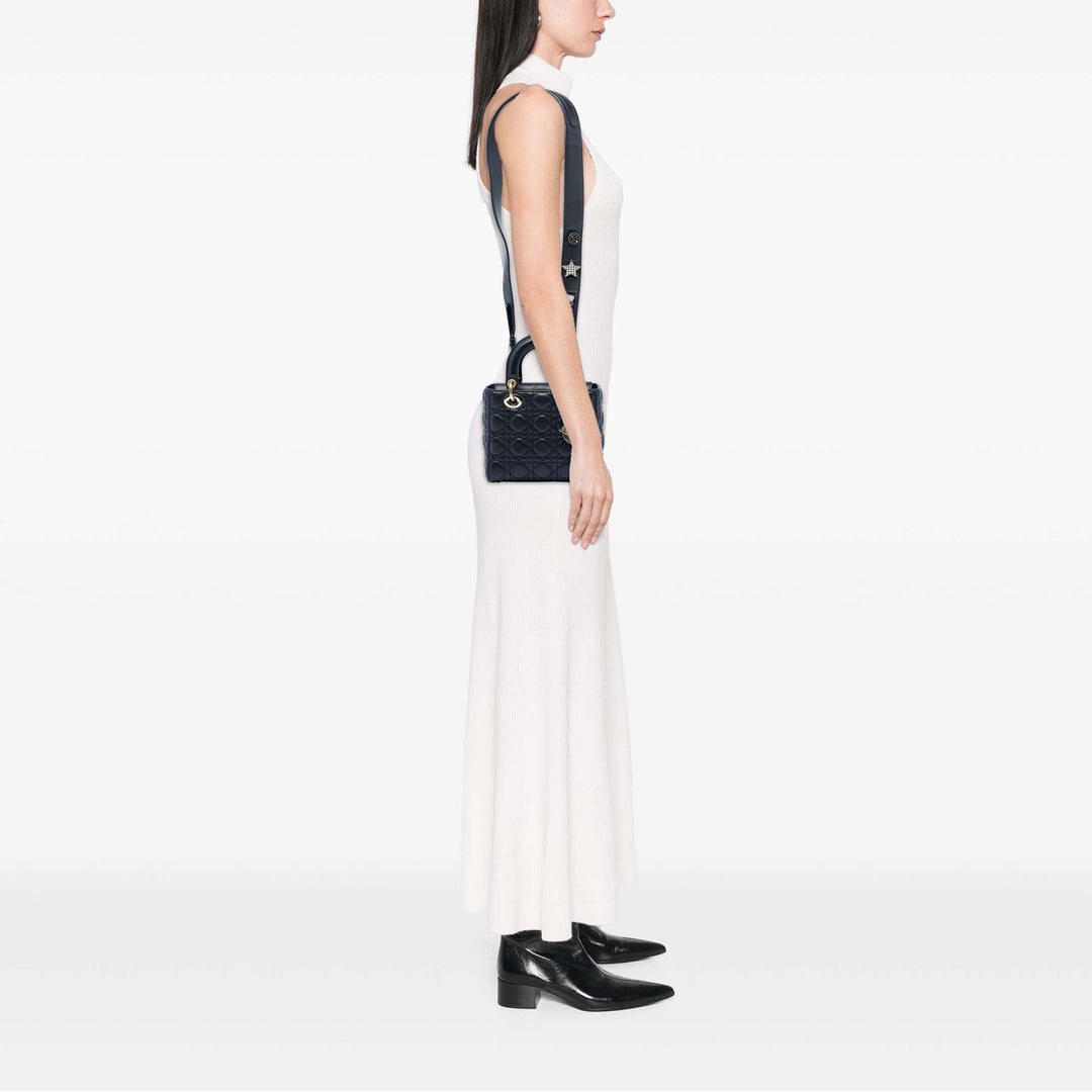 Dior Small Cuir d’agneau Cannage MyABCDior Lady Dior