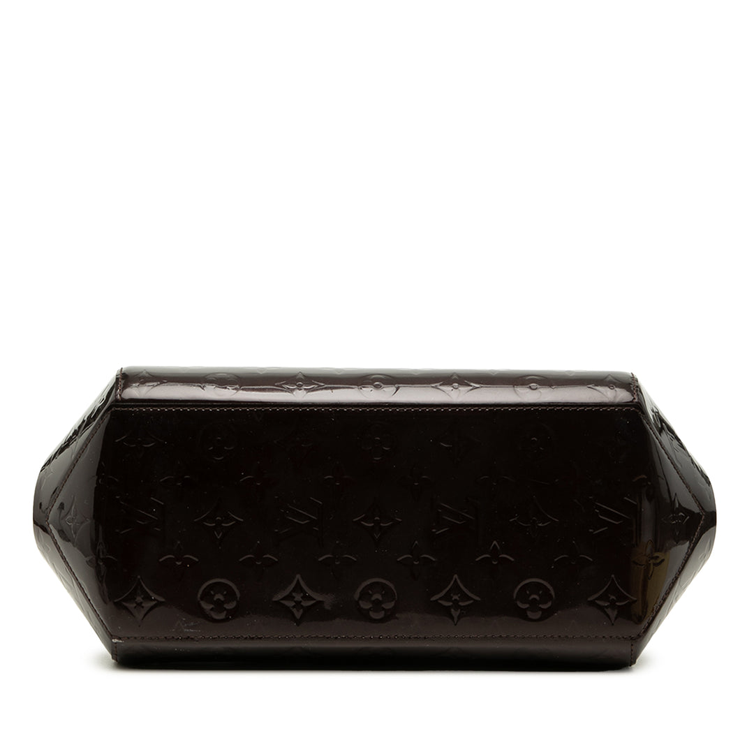 Sherwood PM Cuir verni Monogram Violet