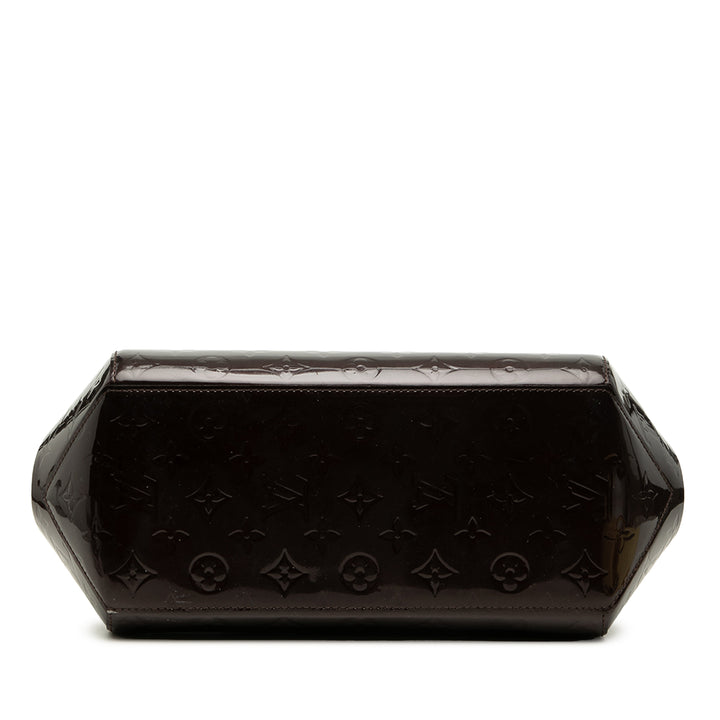 Sherwood PM Cuir verni Monogram Violet