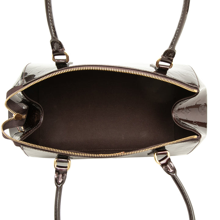Sherwood PM Cuir verni Monogram Violet